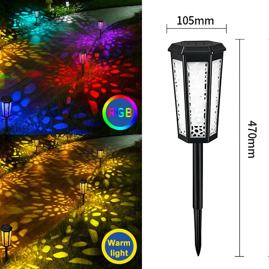 Solar Garden Lights Outdoor Courtyard Lamp - Hans Lumiere