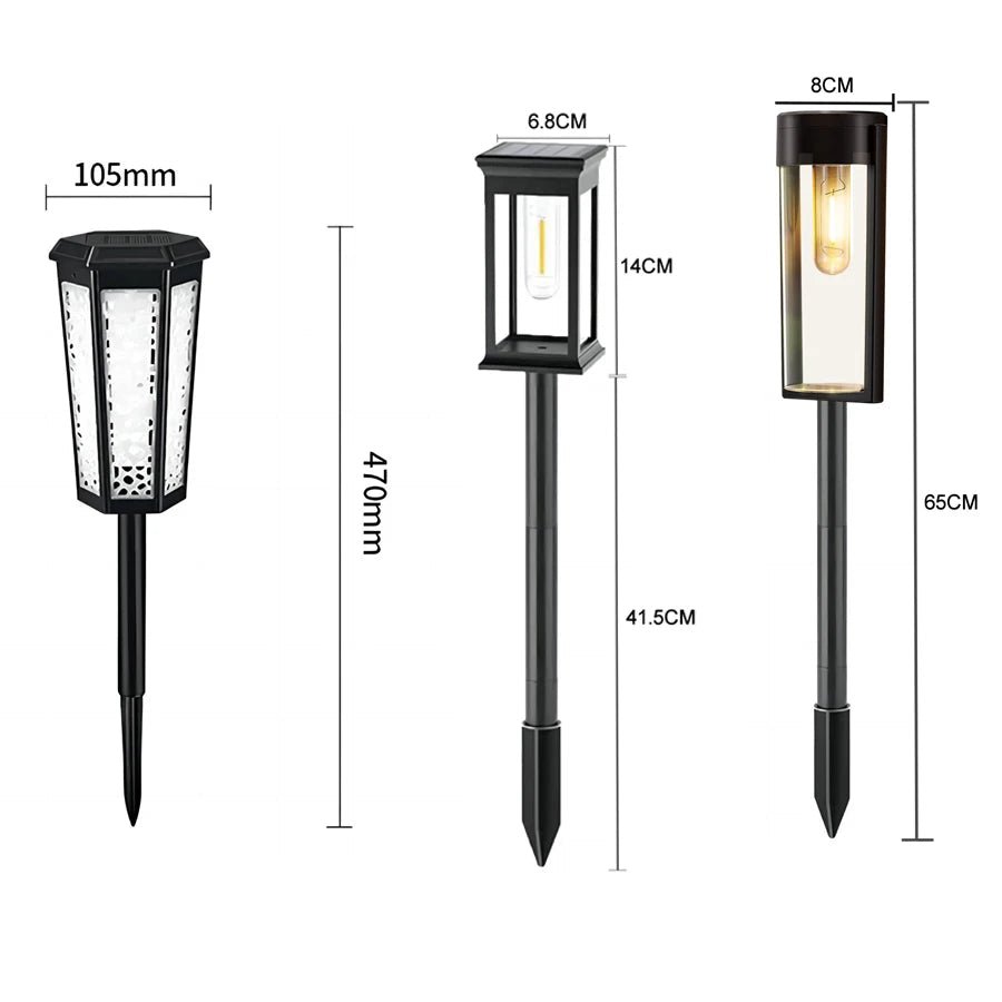 Solar Garden Lights Outdoor Courtyard Lamp - Hans Lumiere