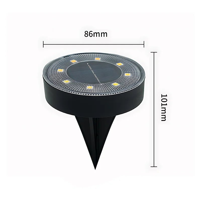 Solar Ground Light – IP68 Waterproof LED Path & Deck Light - Hans Lumiere