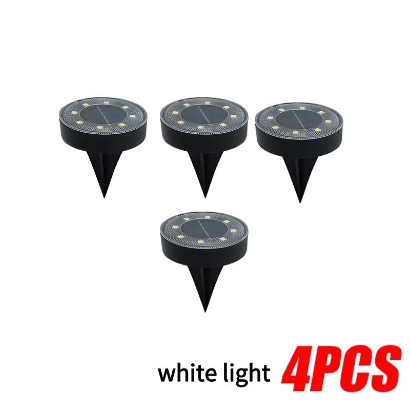 Solar Ground Light – IP68 Waterproof LED Path & Deck Light - Hans Lumiere