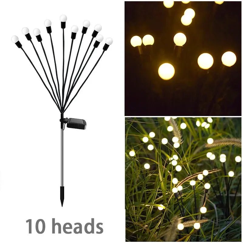 Solar Lawn Lamp Outdoor LED Stigma Lamp Glowing - Hans Lumiere