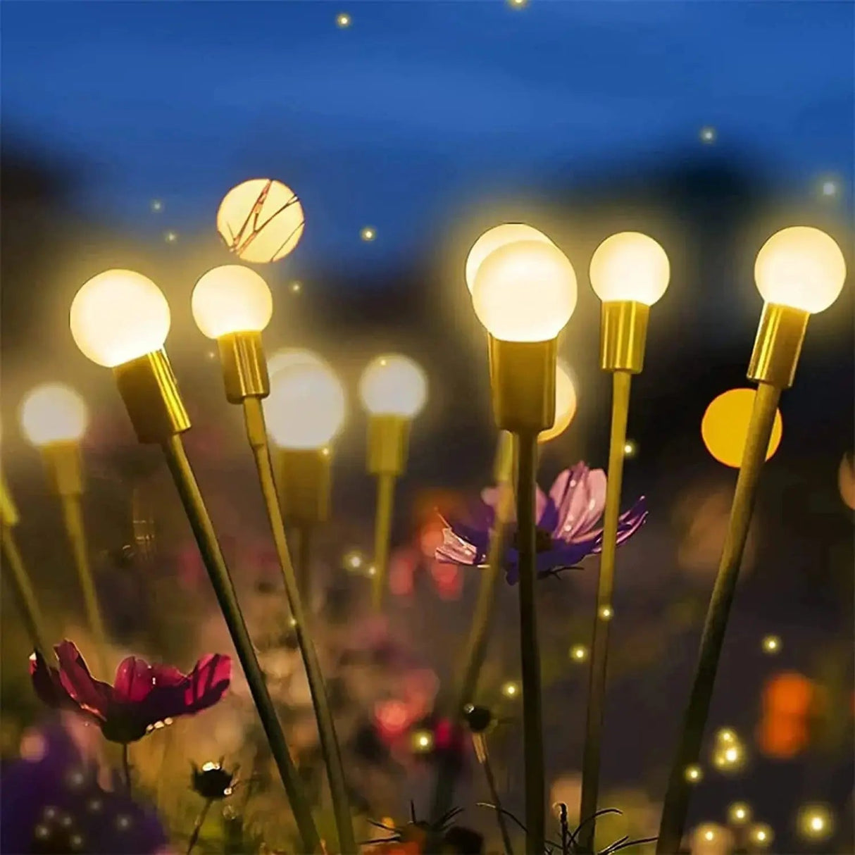 Solar Lawn Lamp Outdoor LED Stigma Lamp Glowing - Hans Lumiere