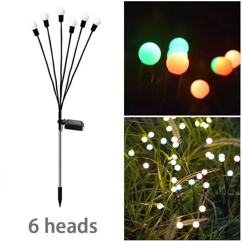 Solar Lawn Lamp Outdoor LED Stigma Lamp Glowing - Hans Lumiere