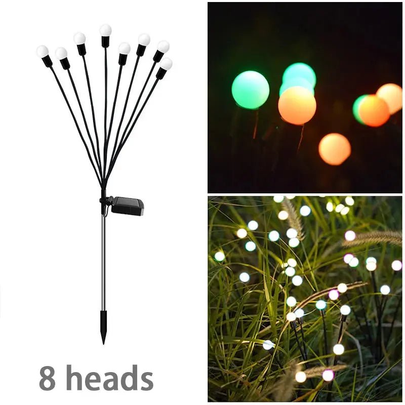 Solar Lawn Lamp Outdoor LED Stigma Lamp Glowing - Hans Lumiere