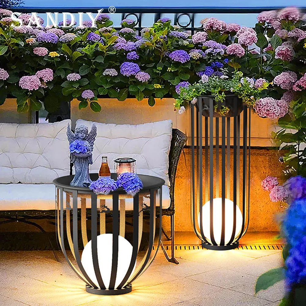 Solar Lawn Lamp Outdoor Patio Light - Hans Lumiere