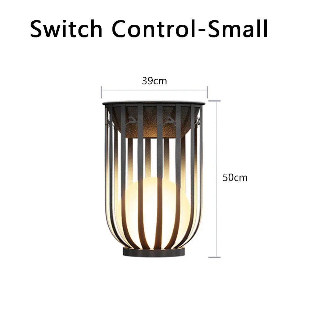 Solar Lawn Lamp Outdoor Patio Light - Hans Lumiere