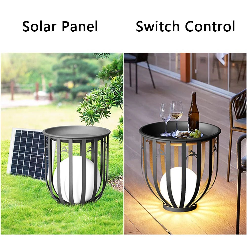 Solar Lawn Lamp Outdoor Patio Light - Hans Lumiere