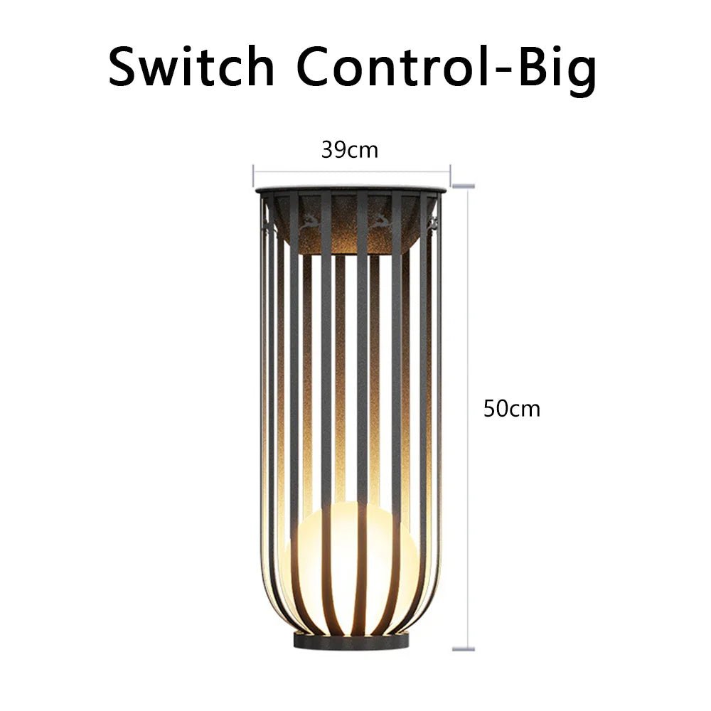 Solar Lawn Lamp Outdoor Patio Light - Hans Lumiere