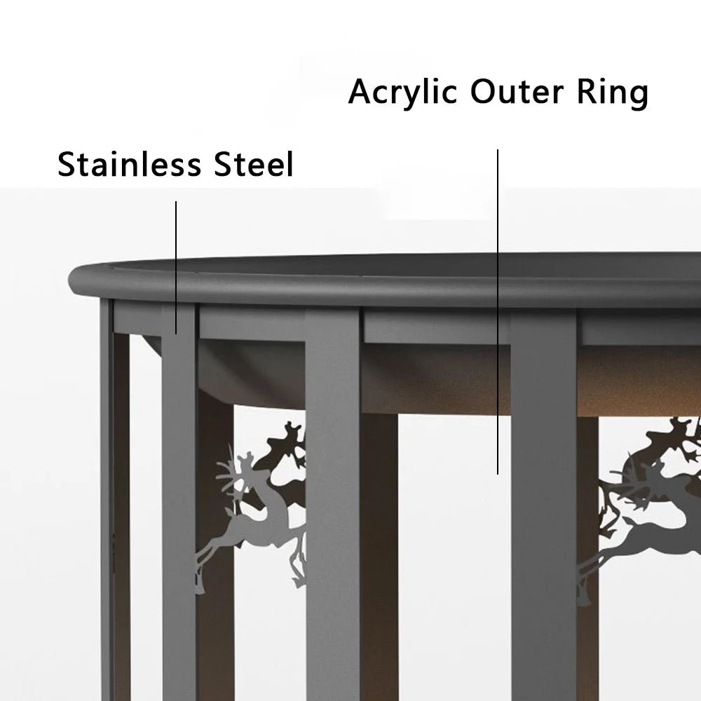 Solar Lawn Lamp Outdoor Patio Light - Hans Lumiere