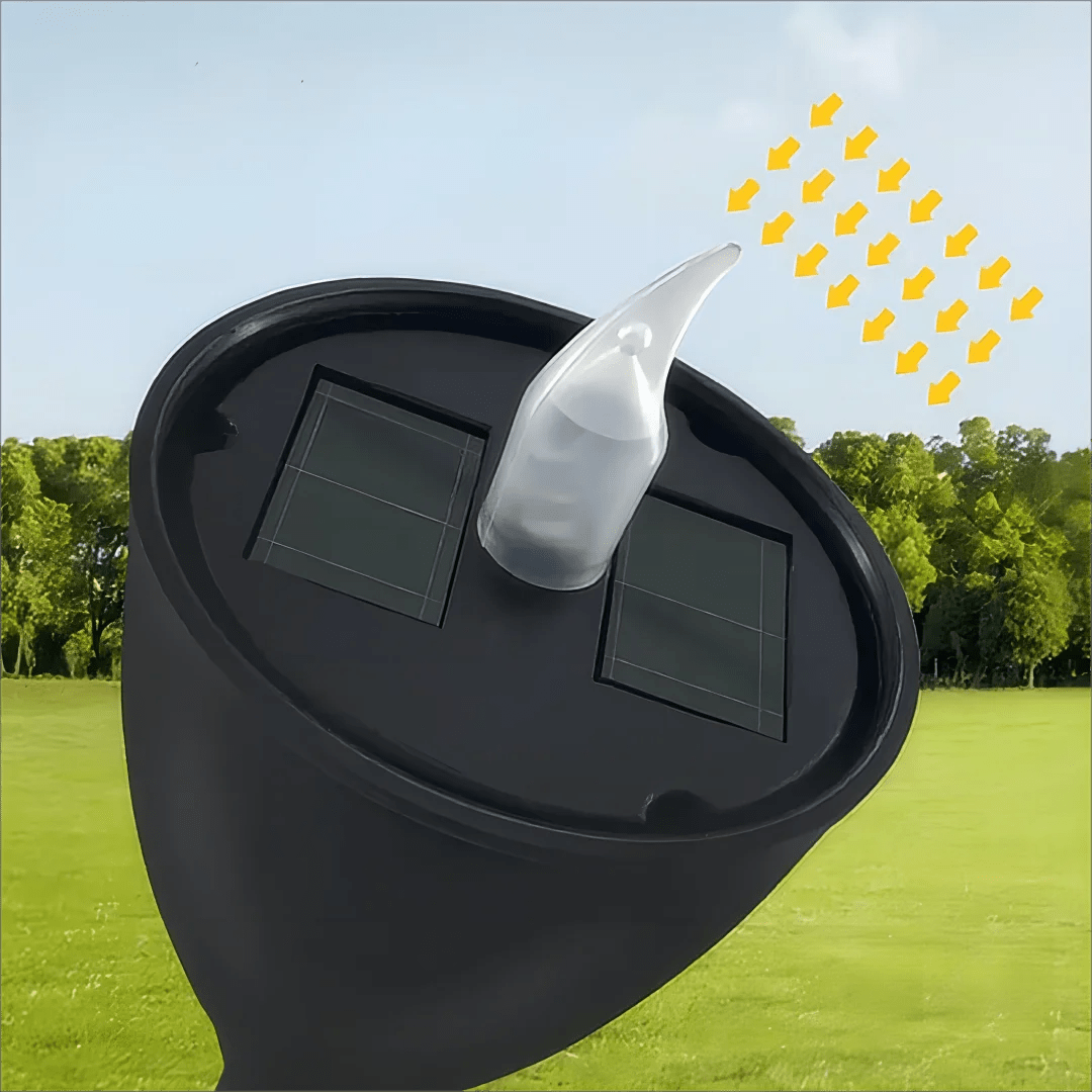 Solar LED Home Decorative Candle Light 1 pcs - Hans Lumiere