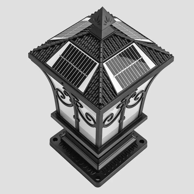 Solar LED Outdoor Garden Decoration Column Lamp - Hans Lumiere