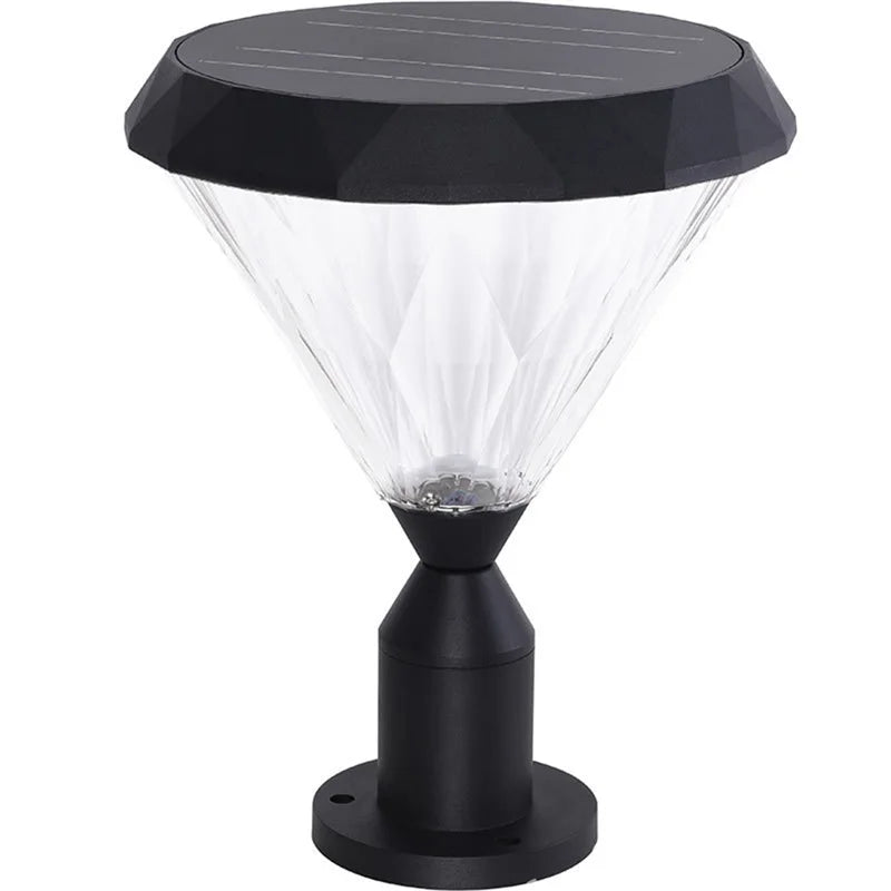 Solar LED Waterproof Pillar Post Lamp - Hans Lumiere