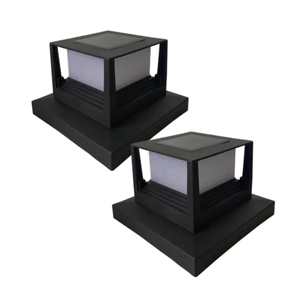 Solar Light Outdoor Waterproof Post Villa Column Lamp - Hans Lumiere