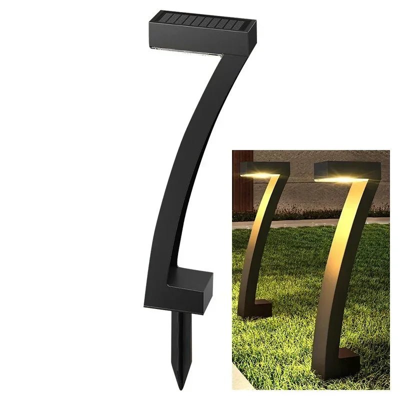 Solar Pathway Lights – Warm White LED Landscape Lighting, 4/8-Pack - Hans Lumiere