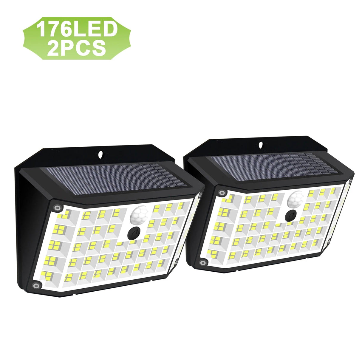 Solar Powered Motion Sensor LED Flood Lights - Hans Lumiere