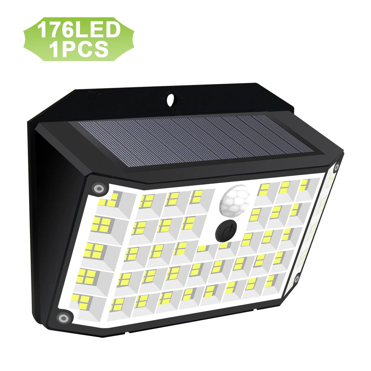 Solar Powered Motion Sensor LED Flood Lights - Hans Lumiere