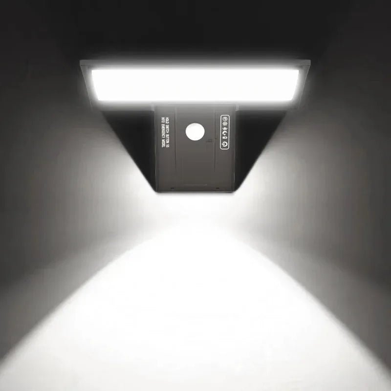 Solar Security Flood Light – 90 LED Motion Sensor Outdoor Wall Light - Hans Lumiere