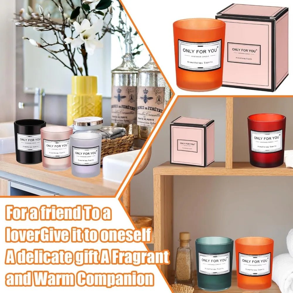 Soy Wax Aromatherapy 48 Pcs Scented Candles - Hans Lumiere