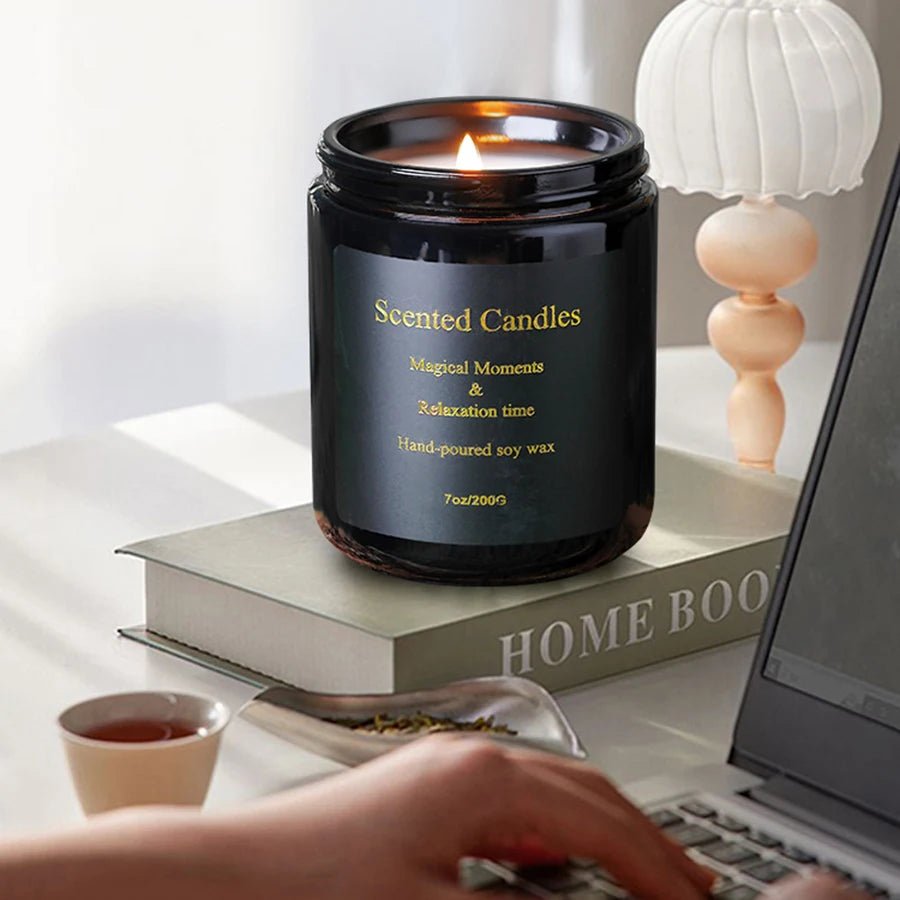 Soy Wax Handmade Smokeless Aromatherapy Candles - Hans Lumiere