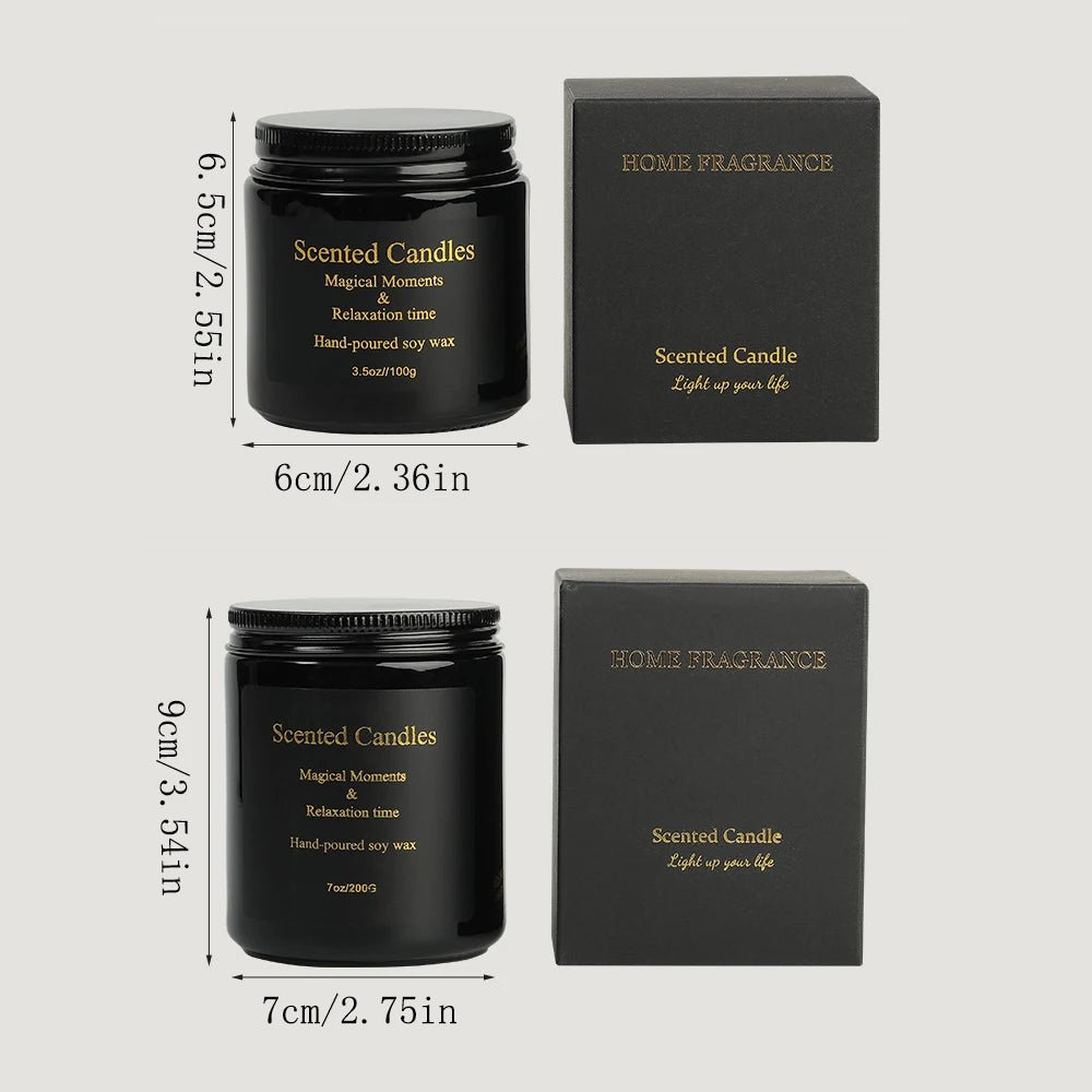 Soy Wax Handmade Smokeless Aromatherapy Candles - Hans Lumiere