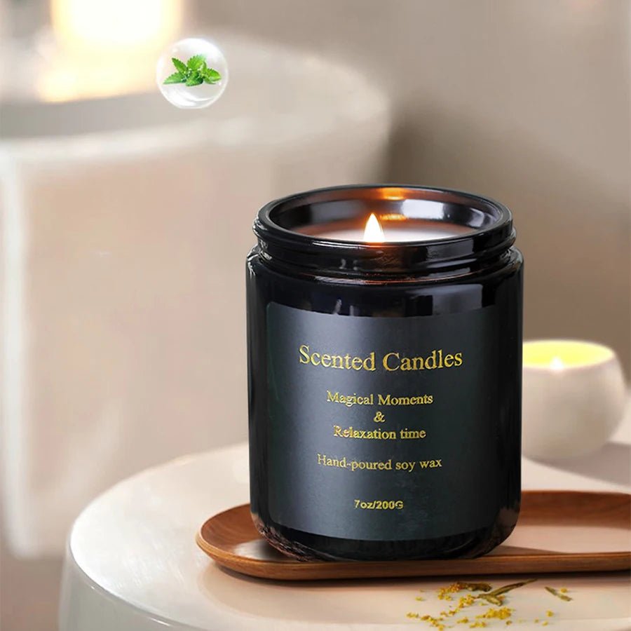 Soy Wax Handmade Smokeless Aromatherapy Candles - Hans Lumiere
