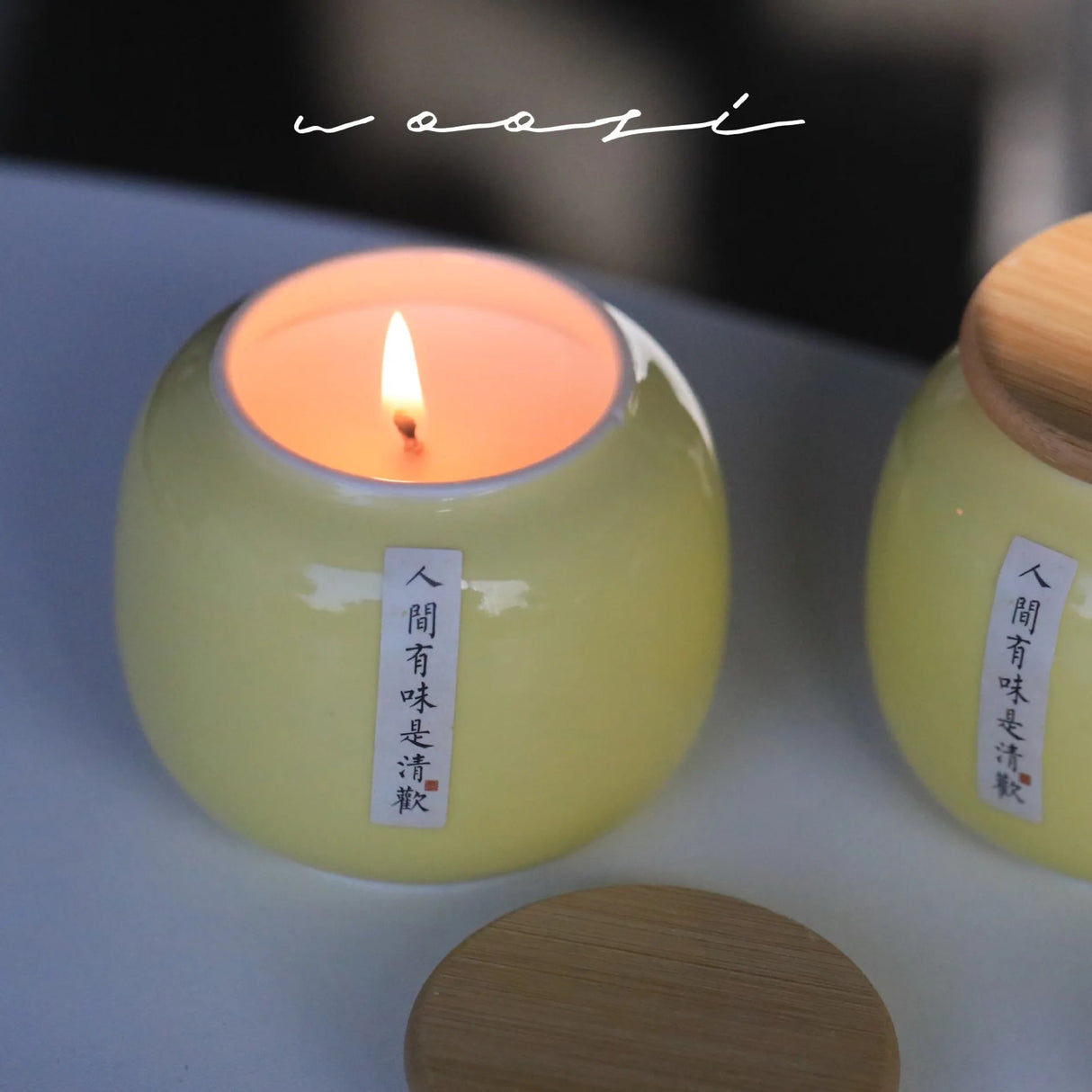 Soybean Wax High Quality Ceramic Scented Candle - Hans Lumiere