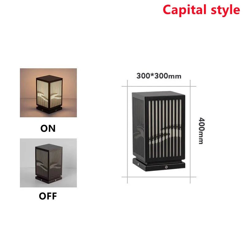 Stainless Steel Outdoor Waterproof Lawn Light - Hans Lumiere