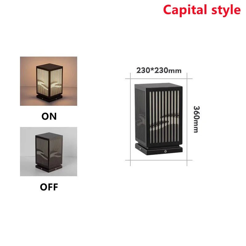 Stainless Steel Outdoor Waterproof Lawn Light - Hans Lumiere