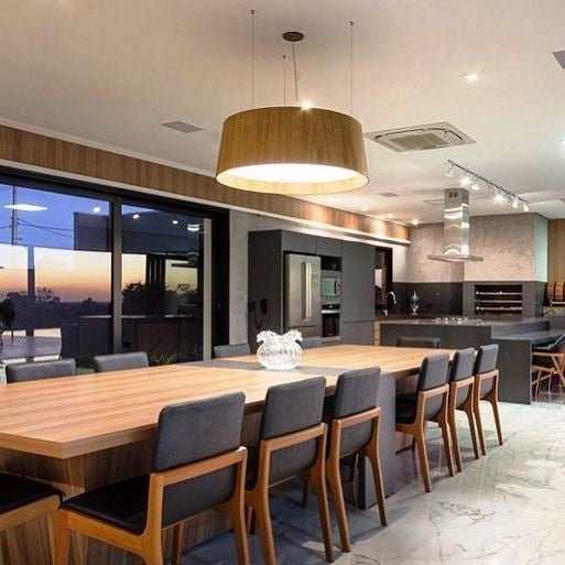 Stylish Wooden Conical Pendant Light Designed In Brazil - Hans Lumiere