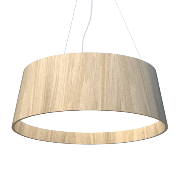 Stylish Wooden Conical Pendant Light Designed In Brazil - Hans Lumiere