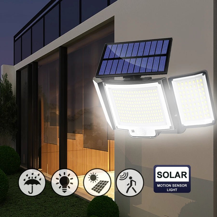 Sunlight Powered Waterproof LED Solar Light - Hans Lumiere