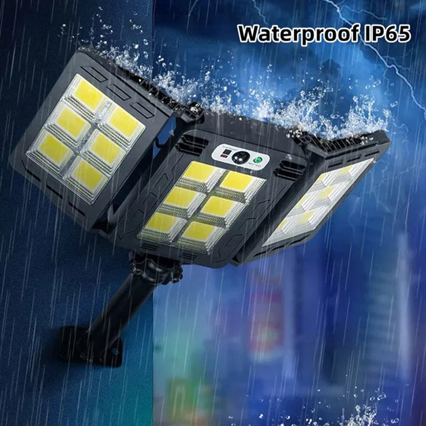 Super Bright Outdoor Waterproof Solar Street Lamp With Motion Sensor - Hans Lumiere
