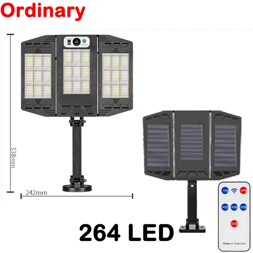 Super Bright Outdoor Waterproof Solar Street Lamp With Motion Sensor - Hans Lumiere