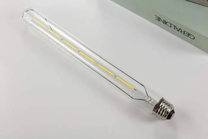 T30 Long Tube Edison LED Filament Bulb 30cm 6W, E26 E27, 2700K 4000K 6000K - Hans Lumiere