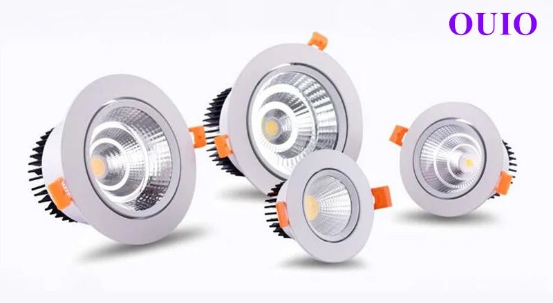 Tricolor Changeable Anti Glare Recessed LED Downlights - Hans Lumiere