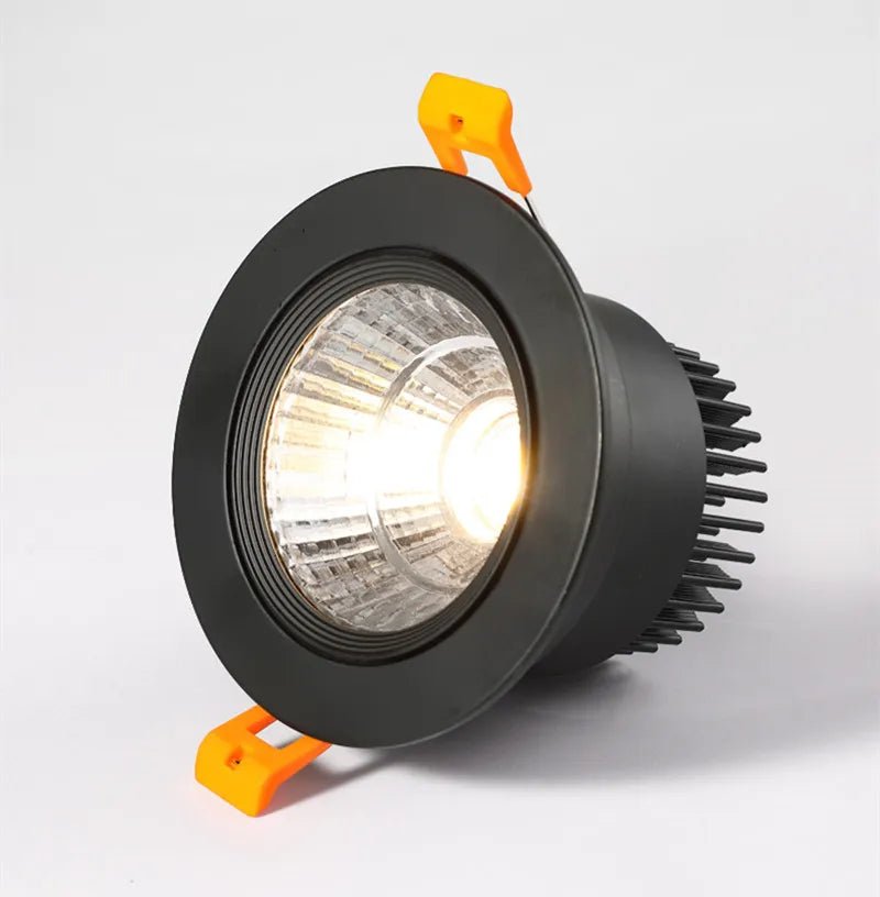 Tricolor Changeable Anti Glare Recessed LED Downlights - Hans Lumiere