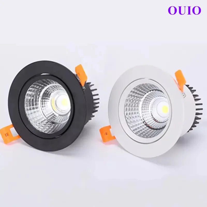 Tricolor Changeable Anti Glare Recessed LED Downlights - Hans Lumiere