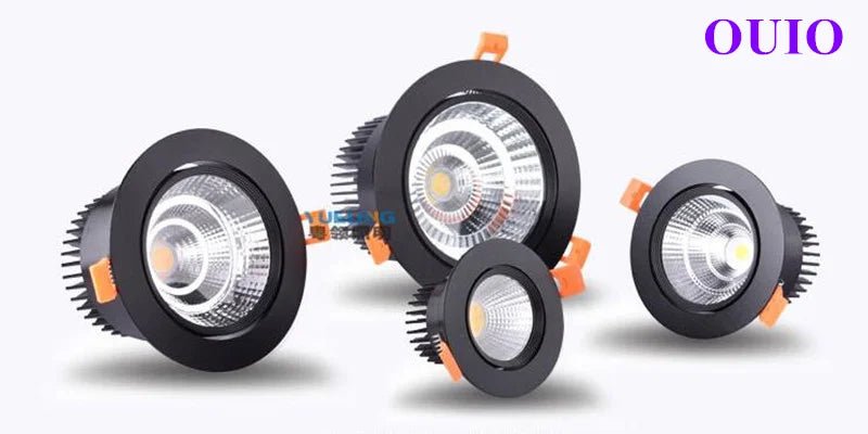 Tricolor Changeable Anti Glare Recessed LED Downlights - Hans Lumiere