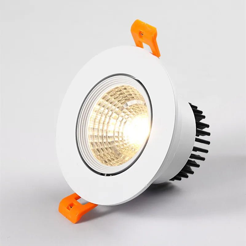 Tricolor Changeable Anti Glare Recessed LED Downlights - Hans Lumiere