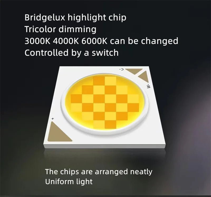 Tricolor Surface Mounted Anti Glare LED Downlight - Hans Lumiere