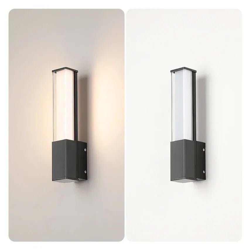 Ultra Bright Outdoor Waterproof Long Strip LED Wall Lamp - Hans Lumiere