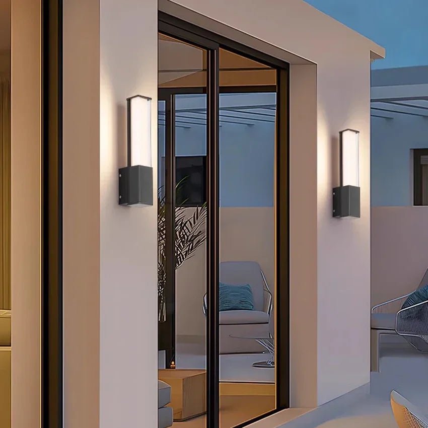 Ultra Bright Outdoor Waterproof Long Strip LED Wall Lamp - Hans Lumiere