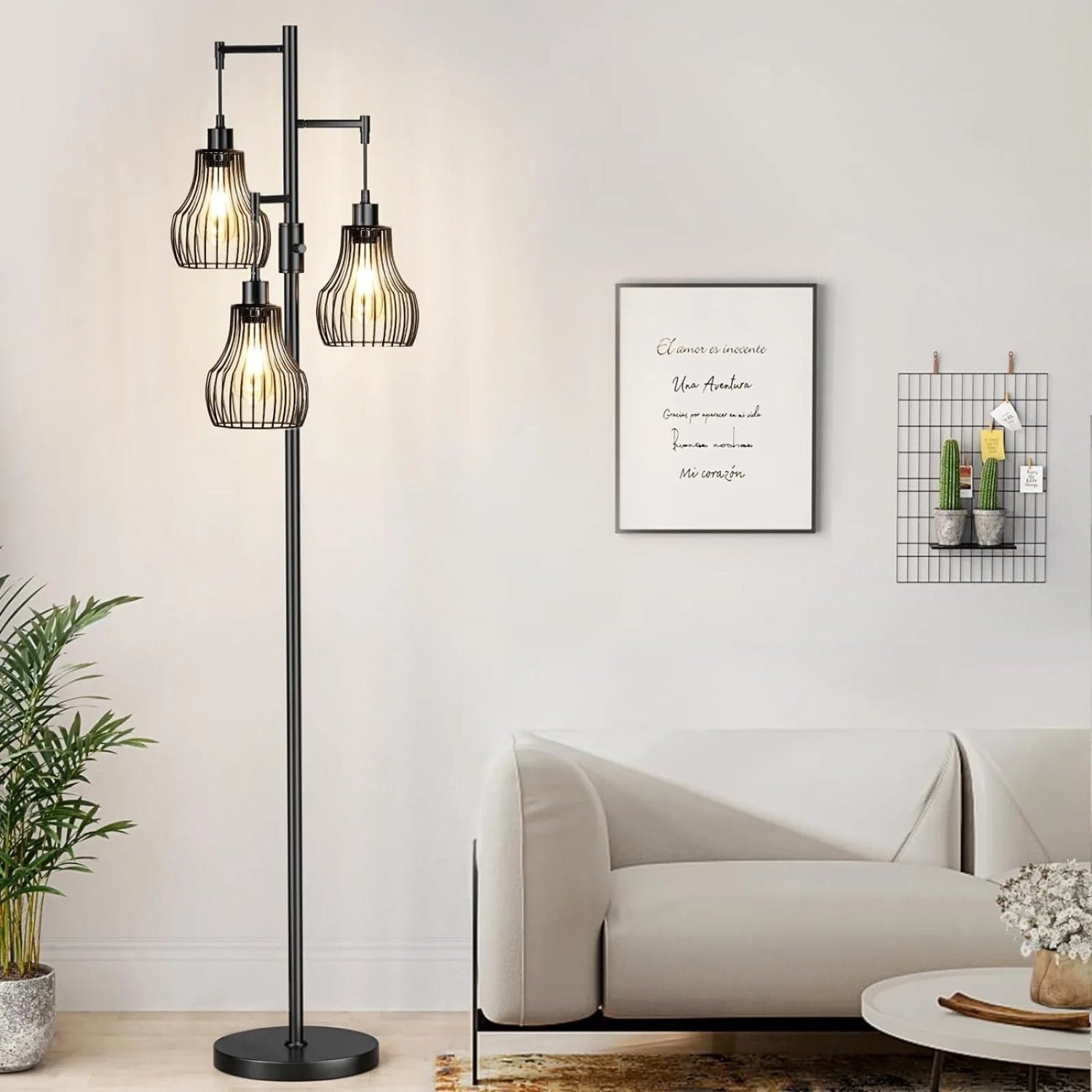 US Dimmable Standing Tree Floor Lamp - Hans Lumiere