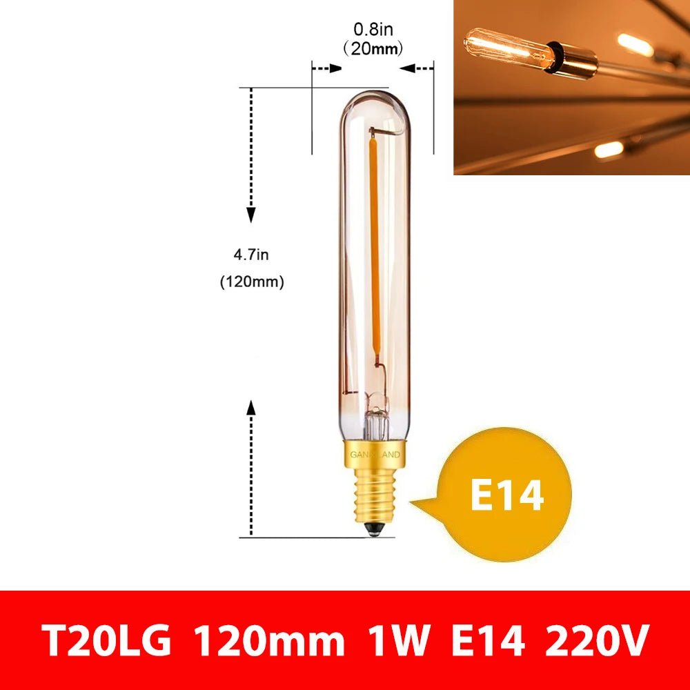 Vintage Edison LED Filament Light Bulbs - Hans Lumiere