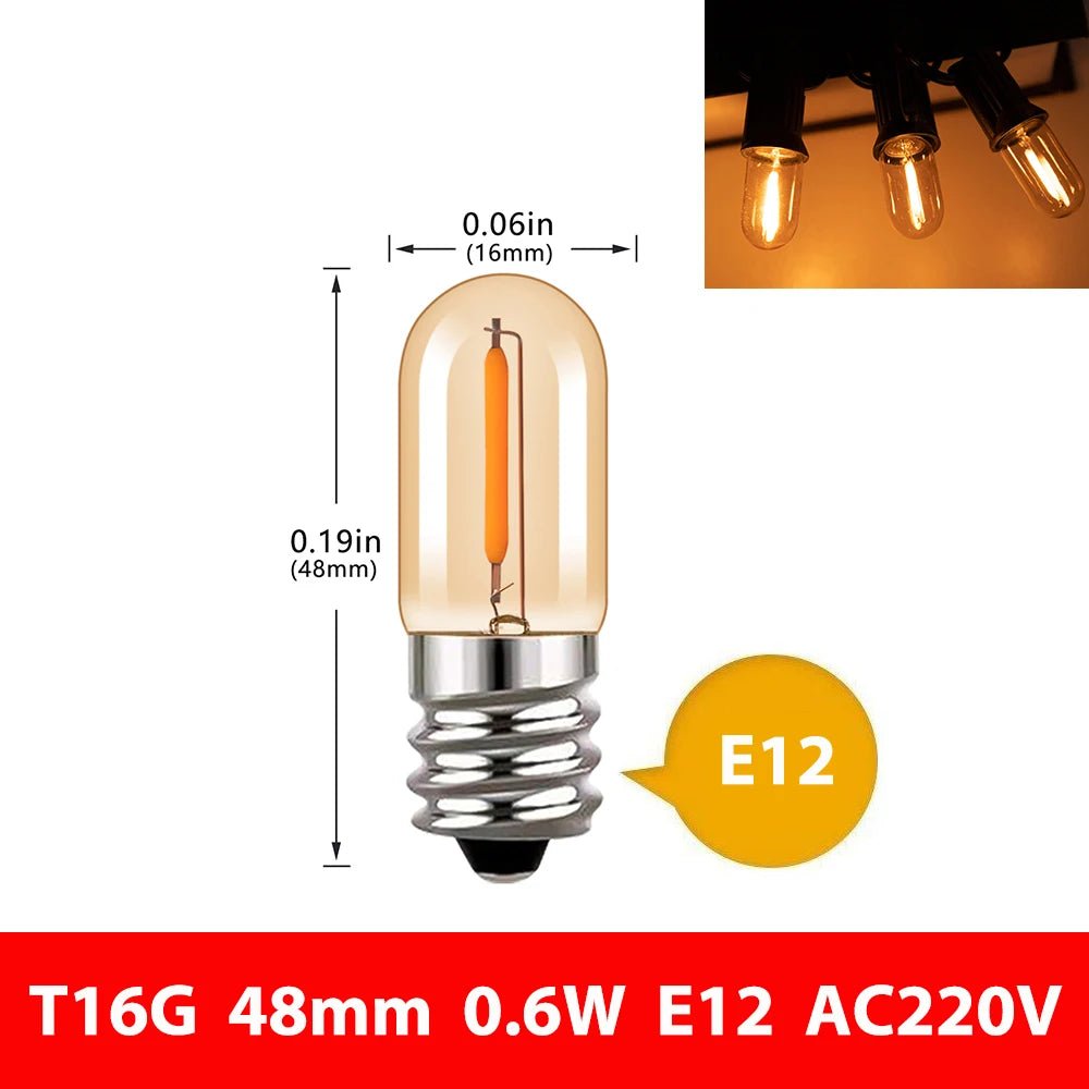 Vintage Edison LED Filament Light Bulbs - Hans Lumiere