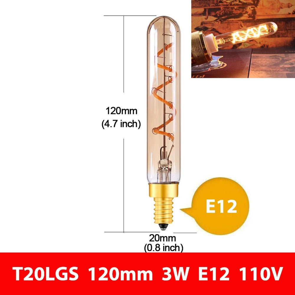 Vintage Edison LED Filament Light Bulbs - Hans Lumiere