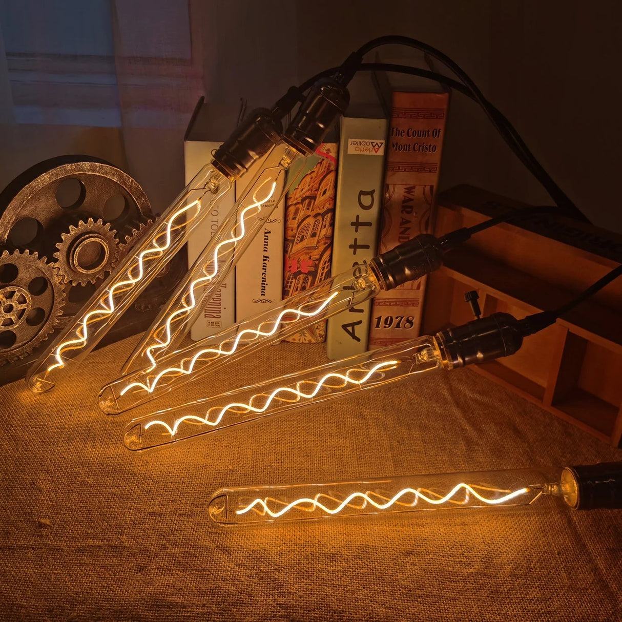 Vintage Long Tube Dimmable LED Edison Bulb - Hans Lumiere