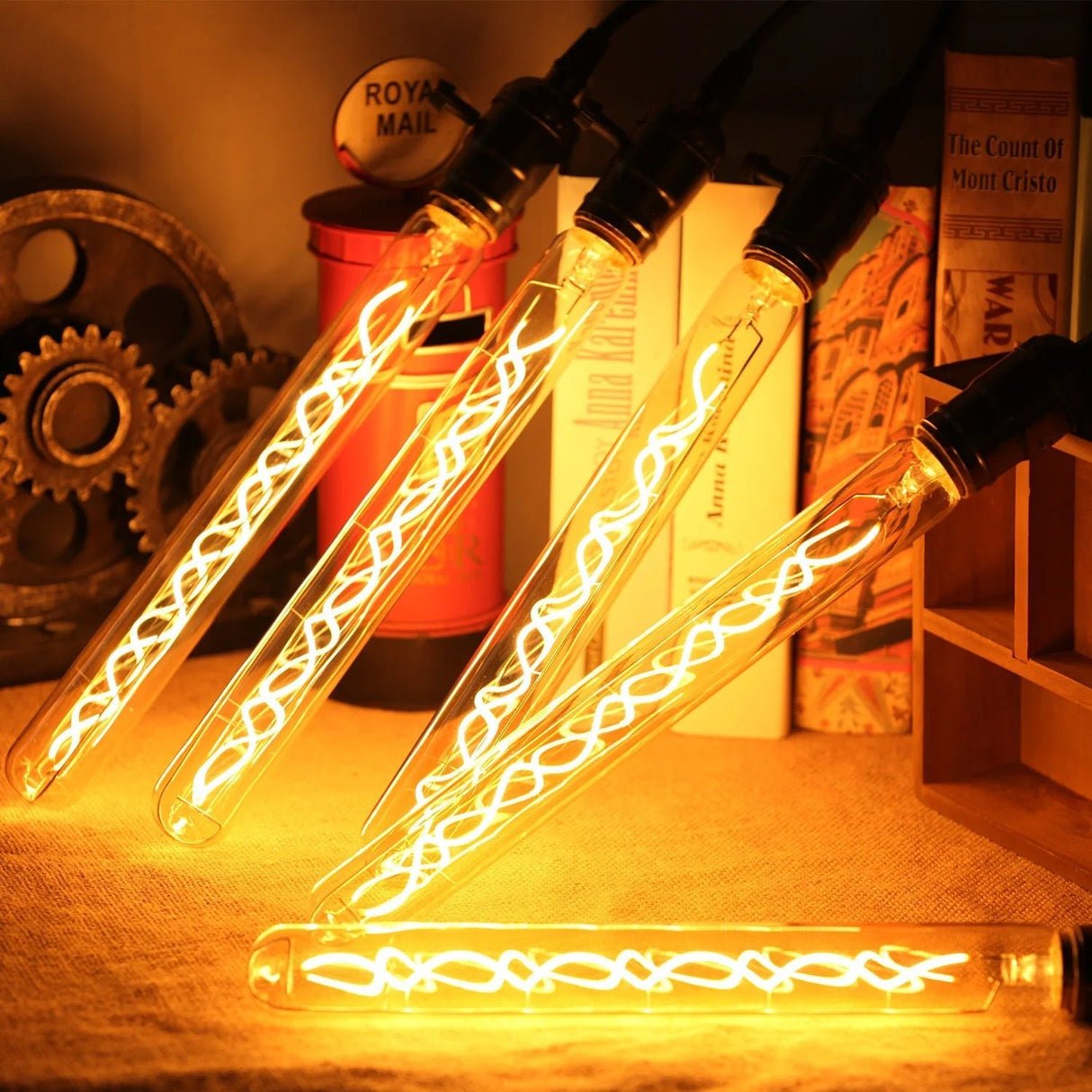 Vintage Long Tube Dimmable LED Edison Bulb - Hans Lumiere