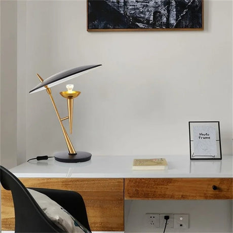 Vintage Postmodern LED Table Lamp - Hans Lumiere