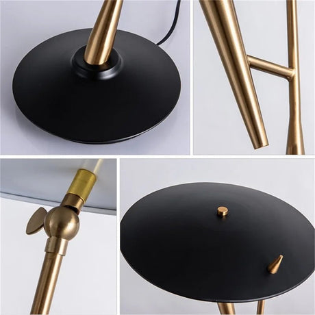 Vintage Postmodern LED Table Lamp - Hans Lumiere